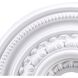 English Study White Medallion
