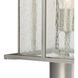 Oak Park 1 Light 17 inch Antique Brushed Aluminum Outdoor Post Light