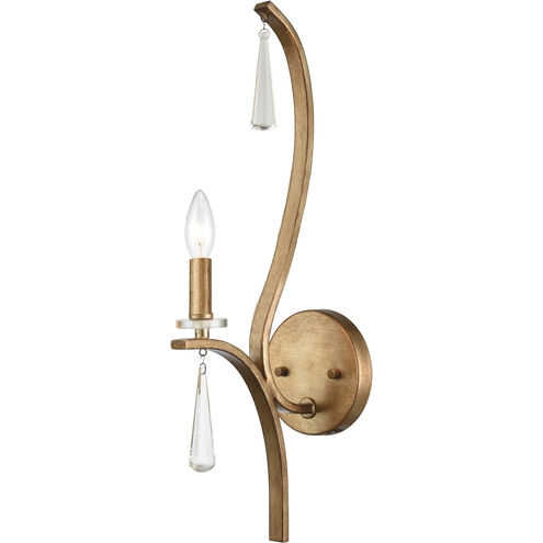 Katania 1 Light 5 inch Antique Gold Sconce Wall Light