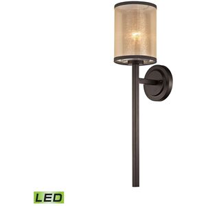 Diffusion LED 6 inch Oil Rubbed Bronze Sconce Wall Light