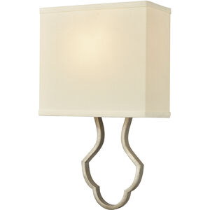 Lanesboro 1 Light 10 inch Dusted Silver Sconce Wall Light
