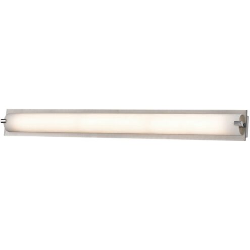 Piper 1 Light 37 inch Satin Nickel Vanity Light Wall Light