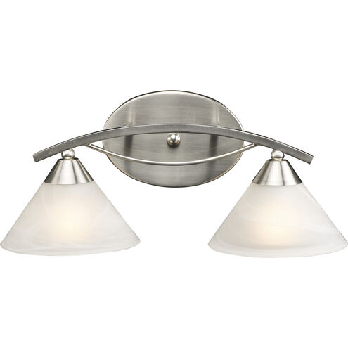 Elysburg 2 Light 18 inch Satin Nickel Vanity Light Wall Light