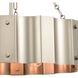 Clausten 4 Light 21 inch Matte Nickel Chandelier Ceiling Light