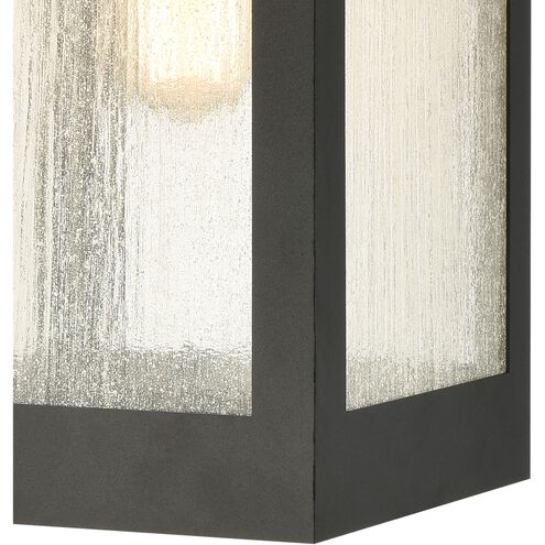 Angus 1 Light 20 inch Charcoal Outdoor Wall Sconce