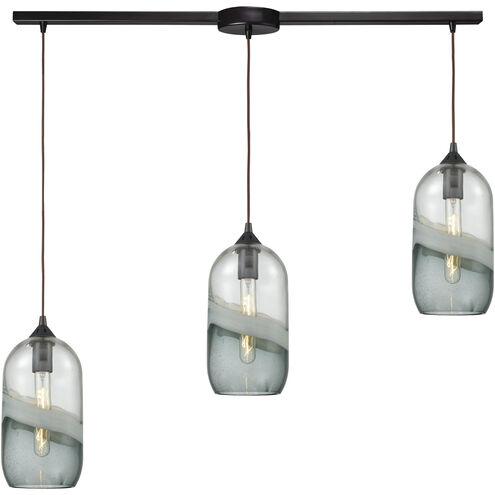 Sutter Creek 3 Light 38 inch Oil Rubbed Bronze Multi Pendant Ceiling Light, Configurable