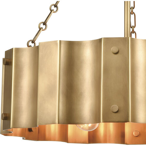 ELK 89067/4 Clausten Chandelier 4 21 Light Light Brass inch Ceiling