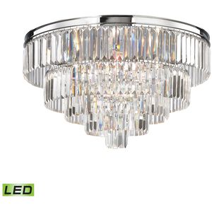 Palacial LED 31 inch Polished Chrome Chandelier Ceiling Light