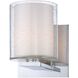 Combo 1 Light 6.2 inch Chrome Vanity Light Wall Light