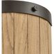 Wooden Barrel Sconce Wall Light