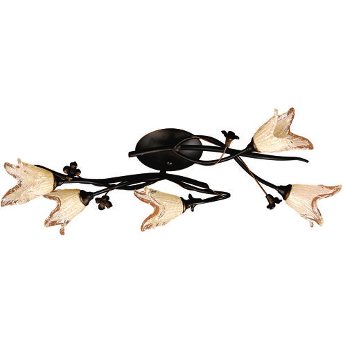 Fioritura LED 27 inch Aged Bronze Flush Mount Ceiling Light