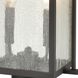 Braddock 2 Light 19 inch Architectural Bronze Outdoor Post Light