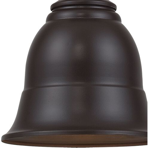 Farmhouse 1 Light 8 inch Oil Rubbed Bronze Mini Pendant Ceiling Light in Incandescent