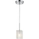 ELK Ezra 1 Light 3 inch Polished Chrome Mini Pendant Ceiling Light in Standard 17434/1 - Open Box