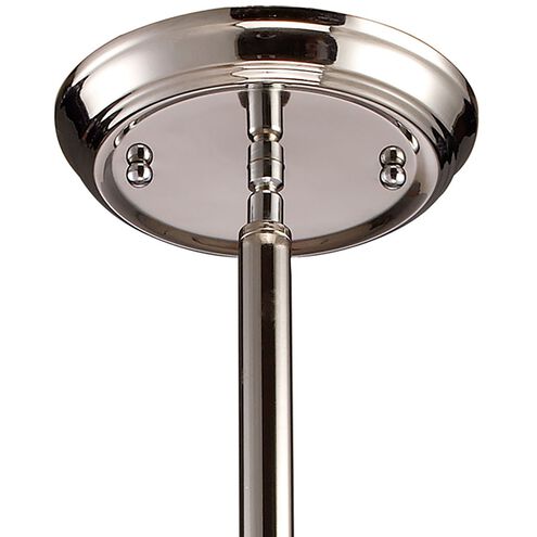 Chadwick 1 Light 13 inch Polished Nickel Pendant Ceiling Light in Incandescent