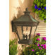 Landings 3 Light 19.5 inch Charcoal Outdoor Sconce