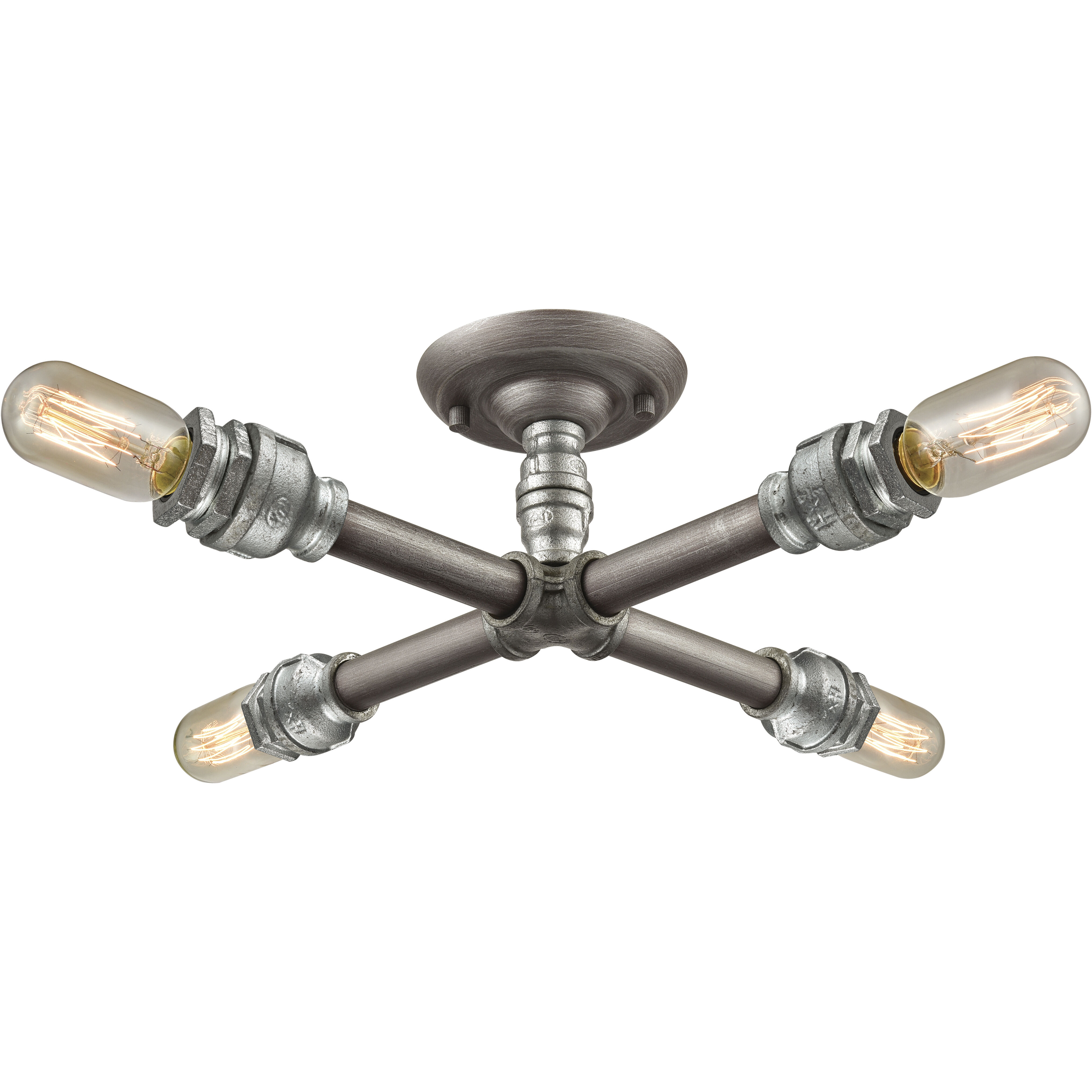 Iron flush mount ceiling light discount