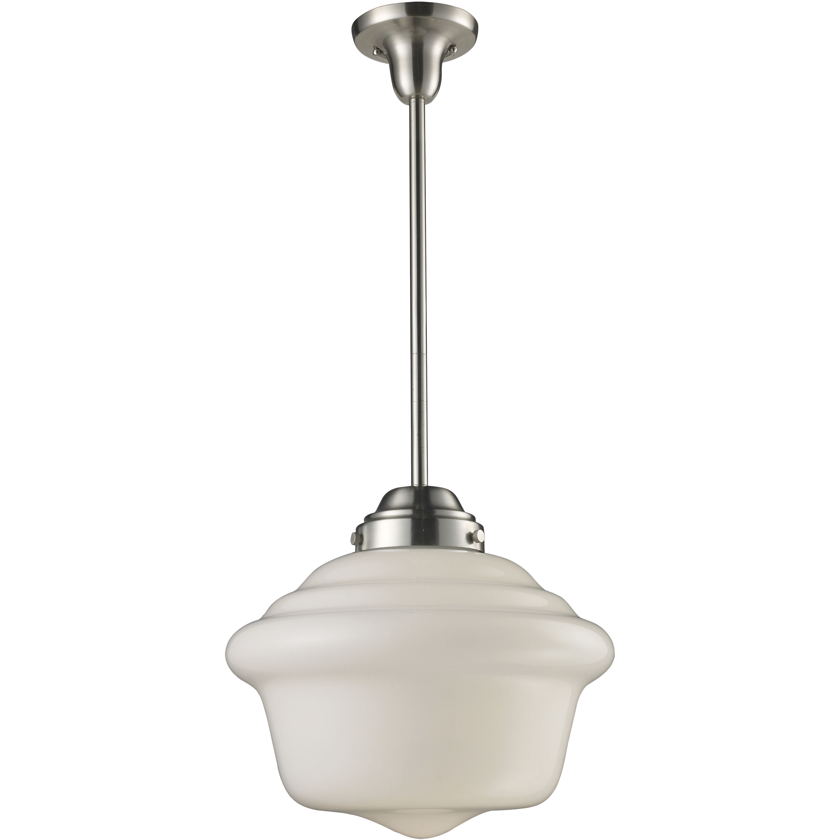 ELK 69040 1 Schoolhouse Pendant Ceiling Light in Incandescent