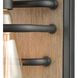Copley 1 Light 6 inch Matte Black with Aspen Vanity Light Wall Light