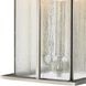 Oak Park 3 Light 22 inch Antique Brushed Aluminum Outdoor Wall Sconce