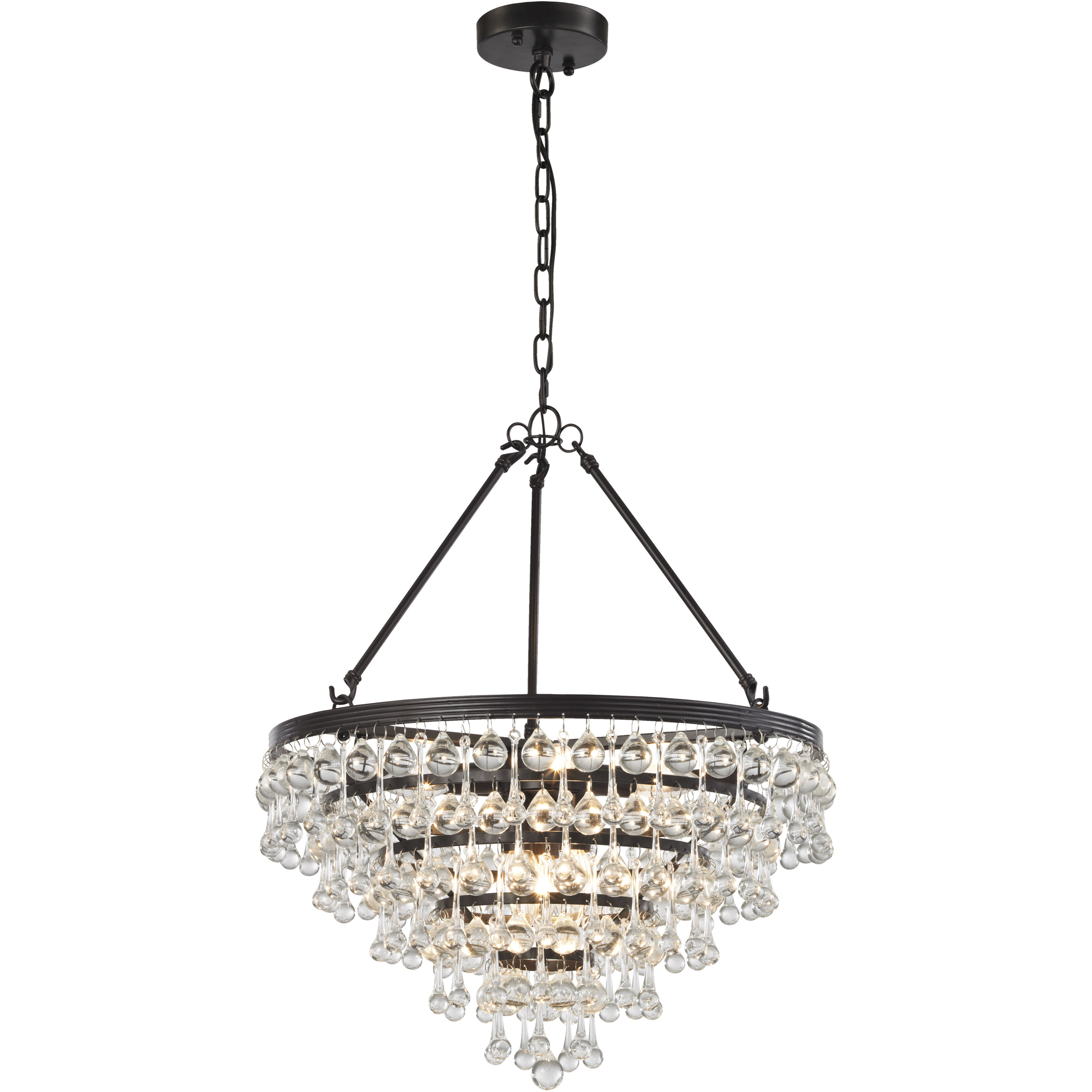 Brushed bronze chandelier new arrivals