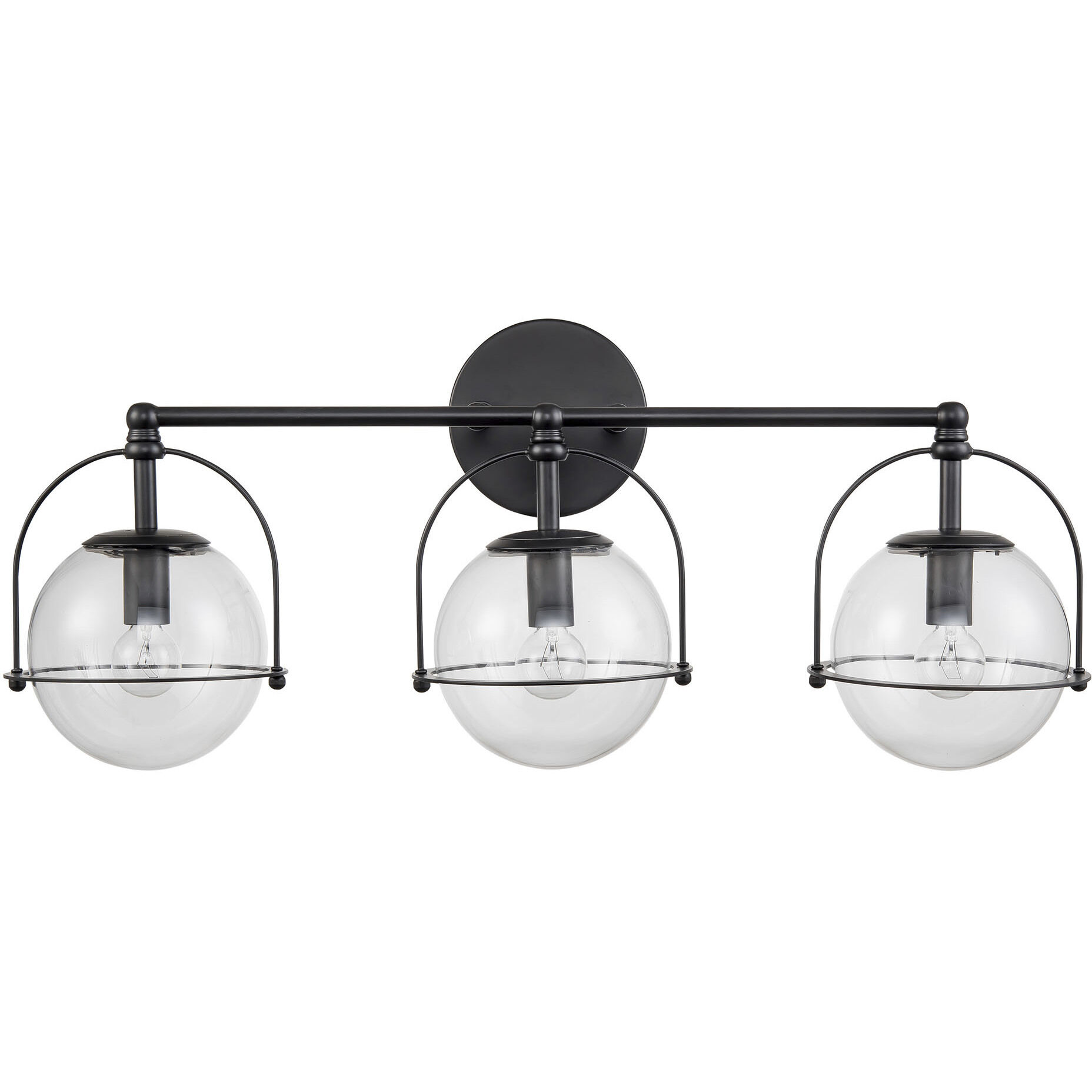 Vanity lights matte black outlet