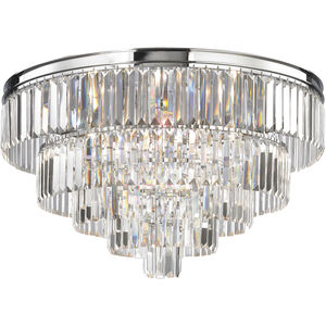 Palacial 6 Light 31 inch Polished Chrome Chandelier Ceiling Light in Incandescent