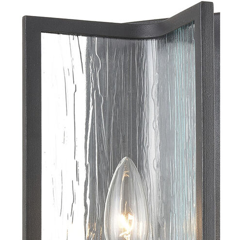 Inversion 1 Light 6 inch Charcoal Sconce Wall Light