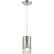Tallula 1 Light 4 inch Polished Chrome Mini Pendant Ceiling Light