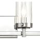 Melinda 4 Light 29 inch Polished Chrome Vanity Light Wall Light