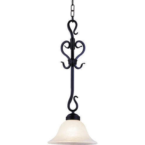 Buckingham 1 Light 10 inch Matte Black Mini Pendant Ceiling Light in Incandescent