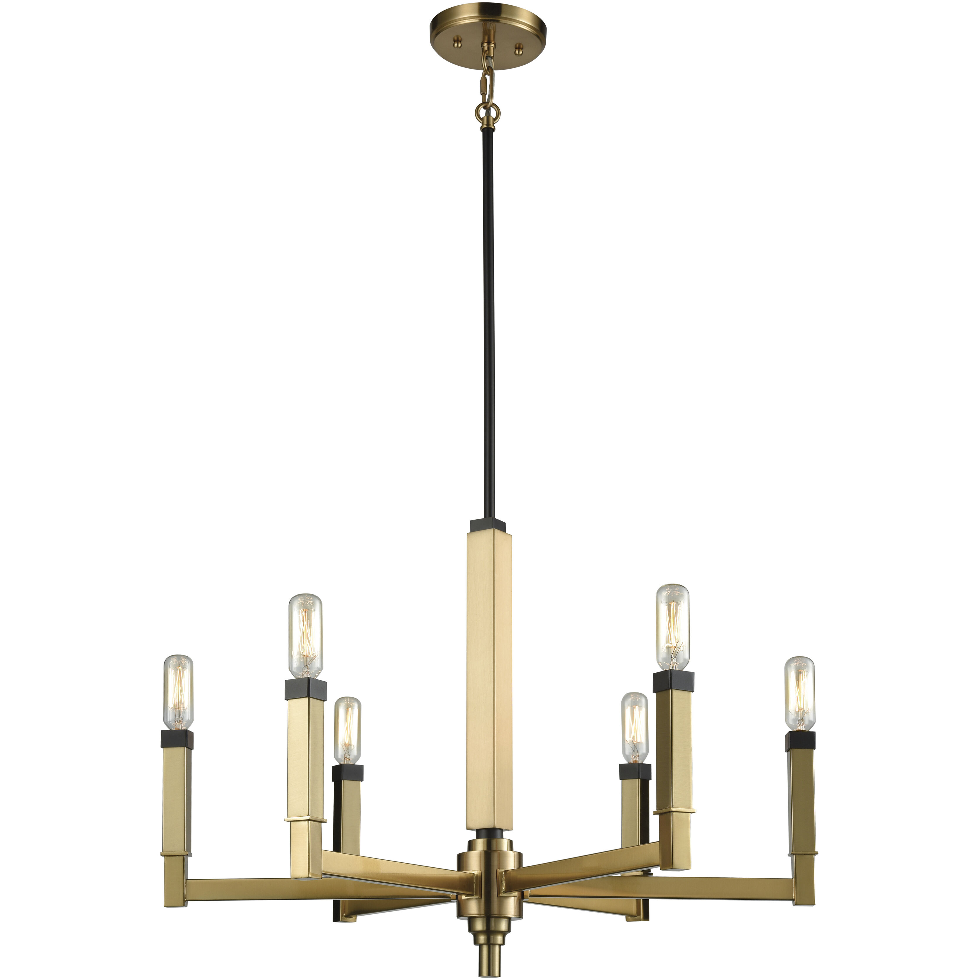 Satin bronze light fixture 2025