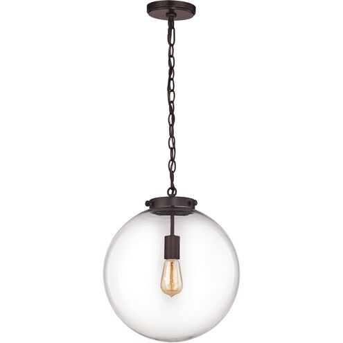 Gramercy 1 Light 14 inch Oil Rubbed Bronze Pendant Ceiling Light