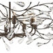 Crislett 8 Light 31 inch Sunglow Bronze Chandelier Ceiling Light