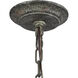 Summerton 5 Light 24 inch Washed Gray with Malted Rust Chandelier Ceiling Light