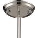 Chadwick 1 Light 13 inch Polished Nickel Pendant Ceiling Light in Incandescent