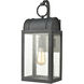 Heritage Hills 1 Light 19 inch Aged Zinc Outdoor Sconce
