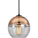 Revelo 1 Light 8 inch Oil Rubbed Bronze Pendant Ceiling Light