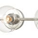 Claro 3 Light 26 inch Polished Chrome Vanity Light Wall Light