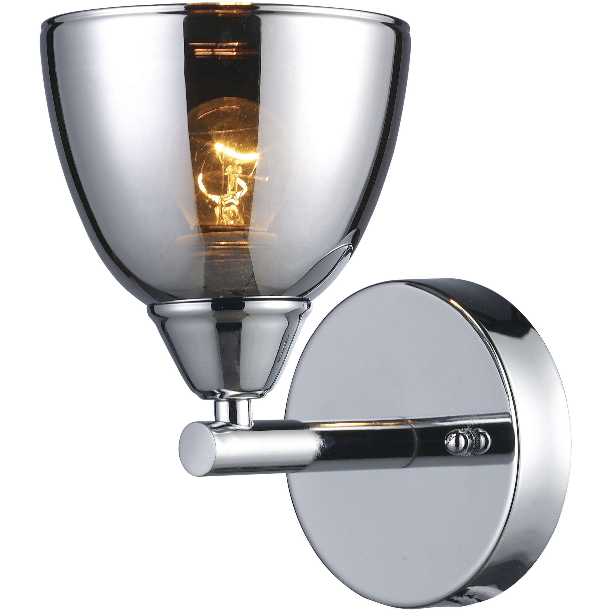 Modern chrome cheap wall sconce
