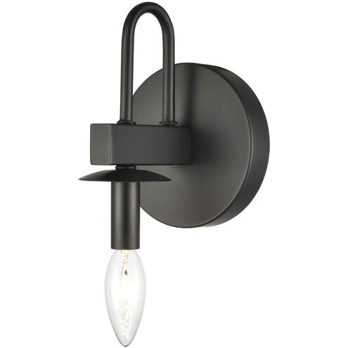 Williamson 1 Light 5 inch Black Vanity Light Wall Light