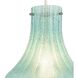 Coastal Scallop 1 Light 8 inch Satin Nickel Mini Pendant Ceiling Light
