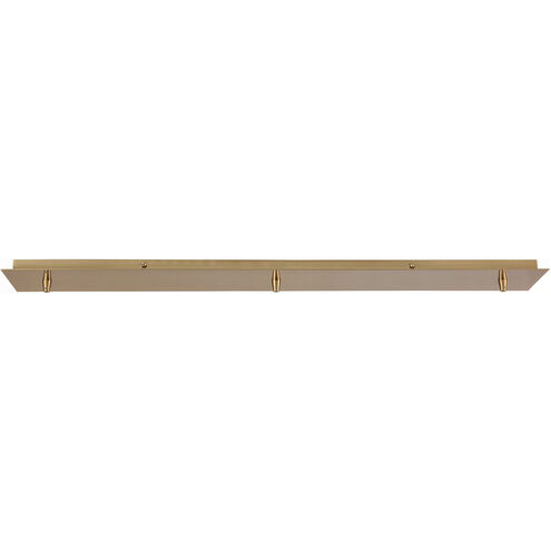 Pendant Options 1 inch Satin Brass Linear Pan