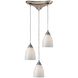 Arco Baleno 3 Light 10.00 inch Mini Pendant