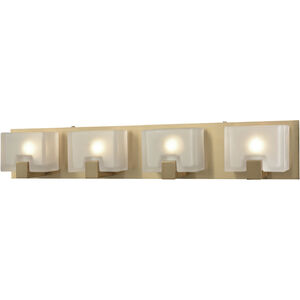 Ridgecrest 4 Light 28 inch Satin Brass Vanity Light Wall Light