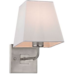 Beverly 1 Light 6 inch Brushed Nickel Sconce Wall Light