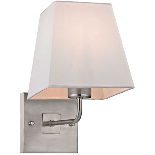 Beverly 1 Light 6 inch Brushed Nickel Sconce Wall Light in Standard