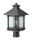 Blackwell 1 Light 18 inch Graphite Outdoor Post Light