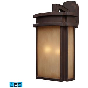 Sedona LED 20 inch Clay Bronze Outdoor Sconce