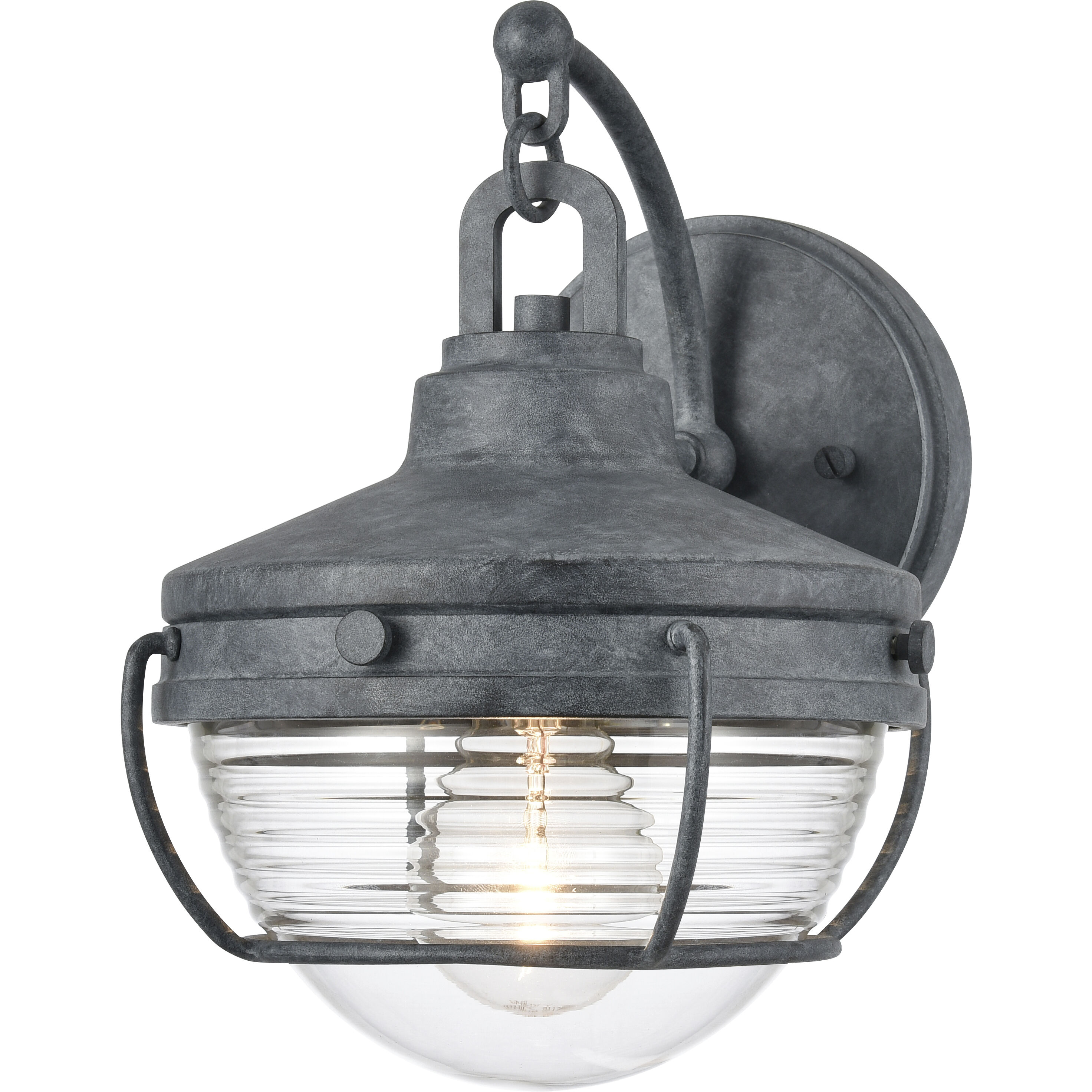 Zinc outdoor wall lights on sale